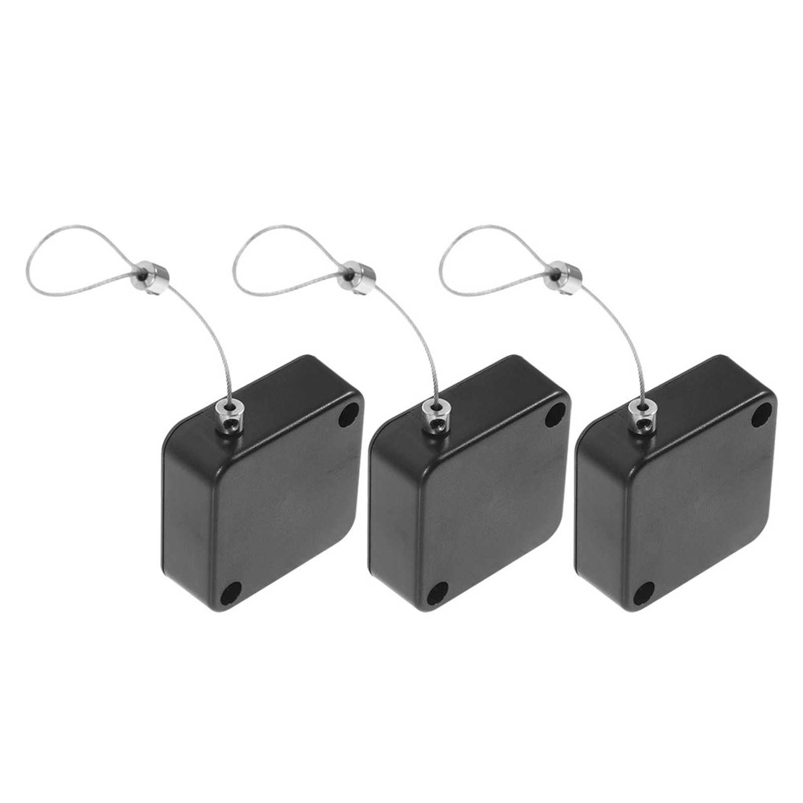 Laptop Lock Cable - 3Pcs Retractable Security Cable Lock Anti-Lost
