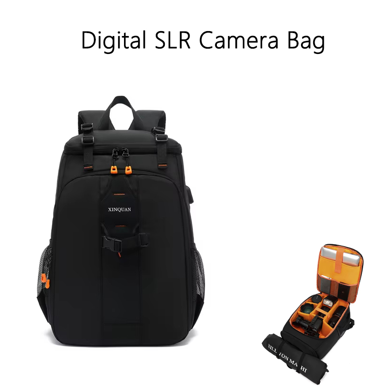 Laptop Accessories Box - Waterproof Digital SLR Camera Backpack Big