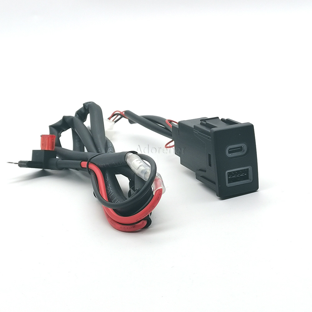Red LED Car Fast Charger Socke – Usb C Power Adapter Bewertung und Preis