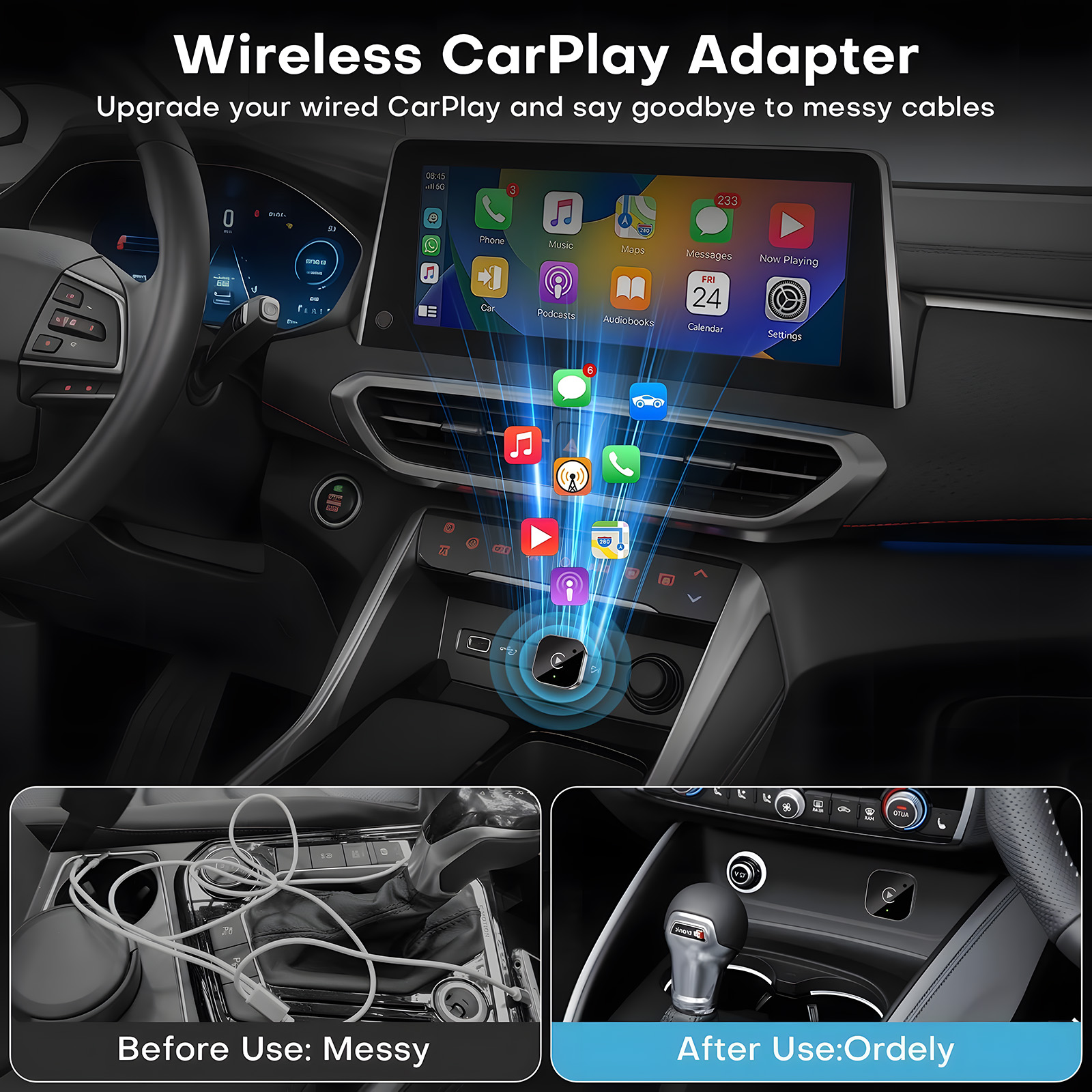USB C Wireless CarPlay & Andro – Usb C Power Adapter Bewertung und Preis