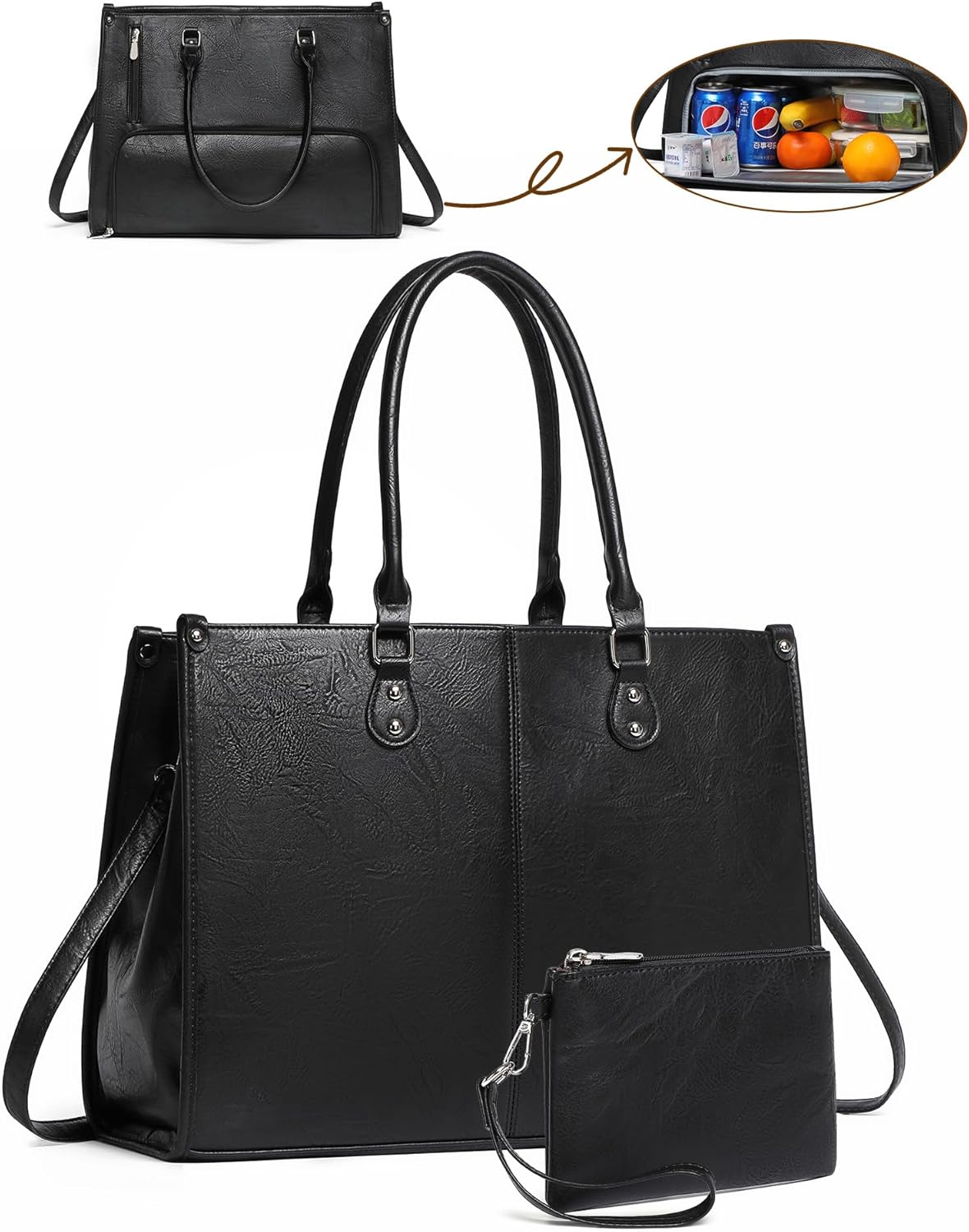 2 in 1 Laptop Tote Bag with In – Laptop Accessories Box Bewertung und Preis
