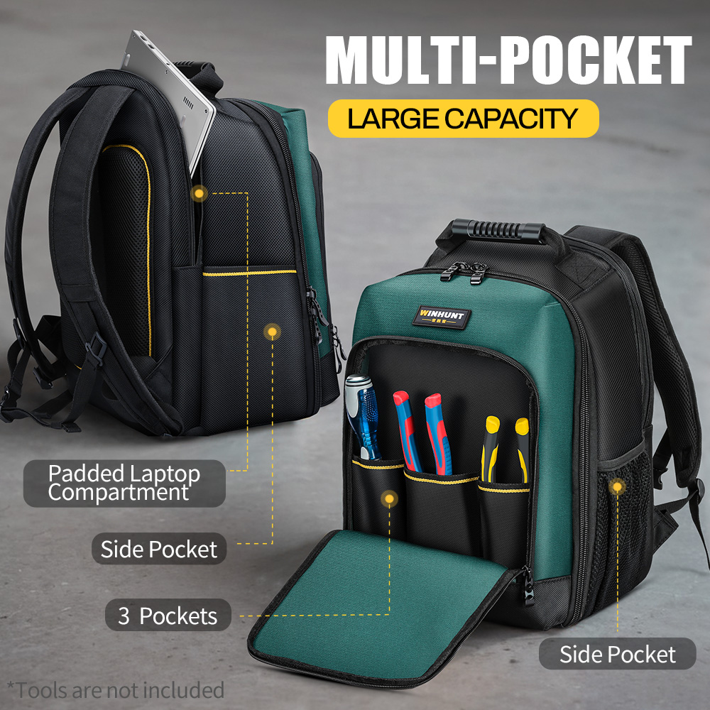 Tool Backpack, Multi-Pocket El – Laptop Accessories Box Bewertung und Preis