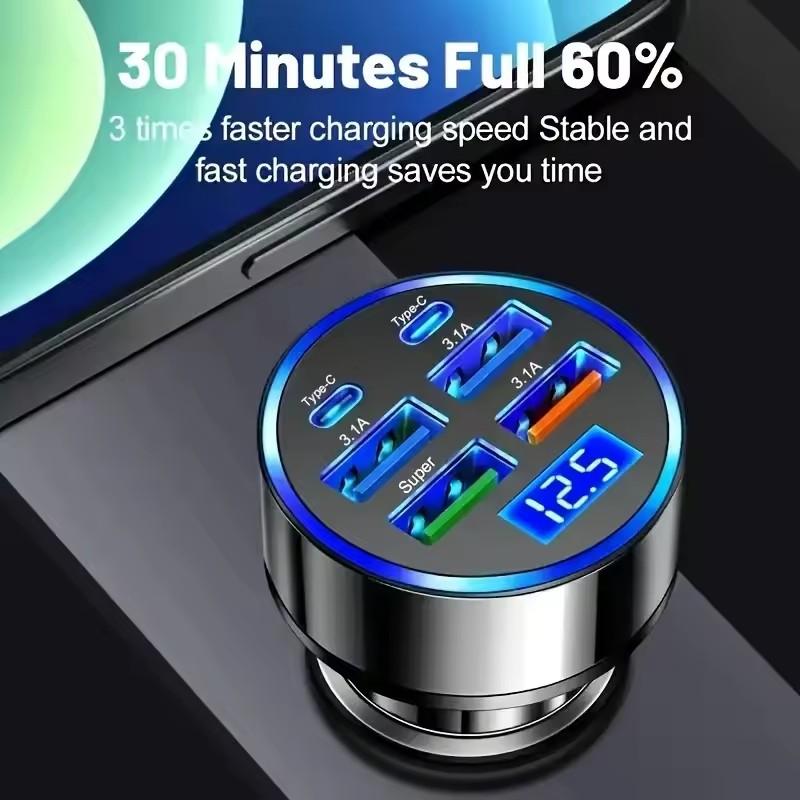 300W PD Car Charger 6 Ports Fa – Usb C Power Adapter Bewertung und Preis