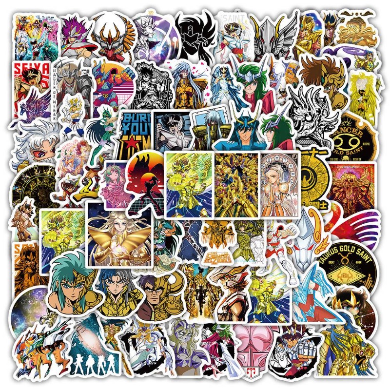 101Pcs Saint Seiya Anime Stick – Laptop Accessories For Office Bewertung und Preis