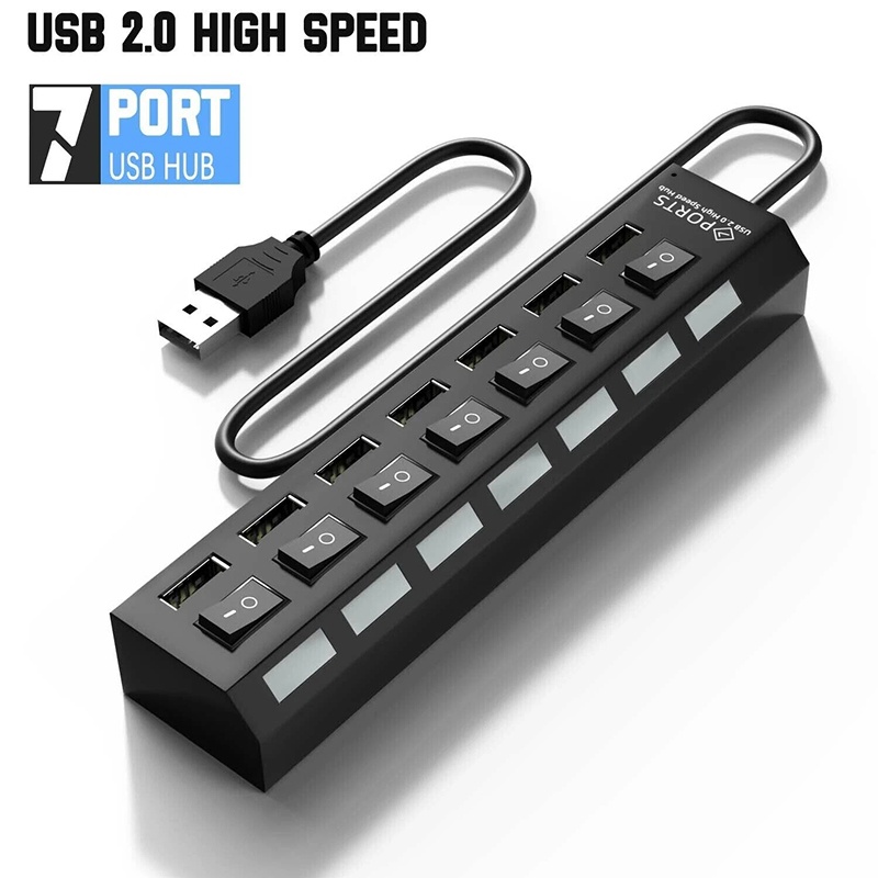 7 In 1 USB 3.0 Hub Multi USB S – Laptop Accessories Hub Bewertung und Preis
