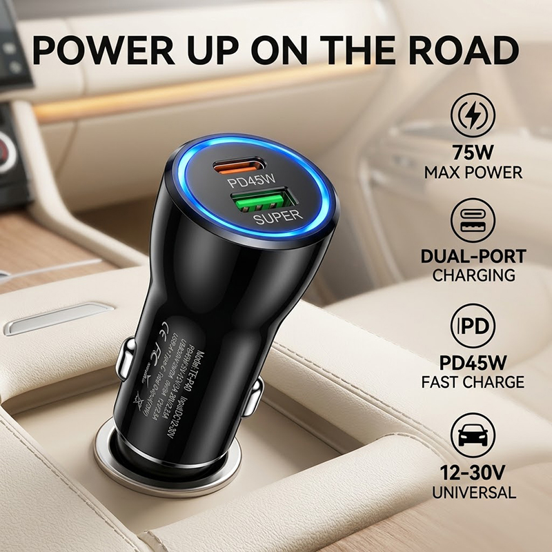 Dual Port 45W USB C Car Charge – Usb C Power Adapter Bewertung und Preis