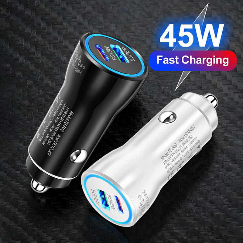 Dual Port 45W USB C Car Charge – Usb C Power Adapter Bewertung und Preis