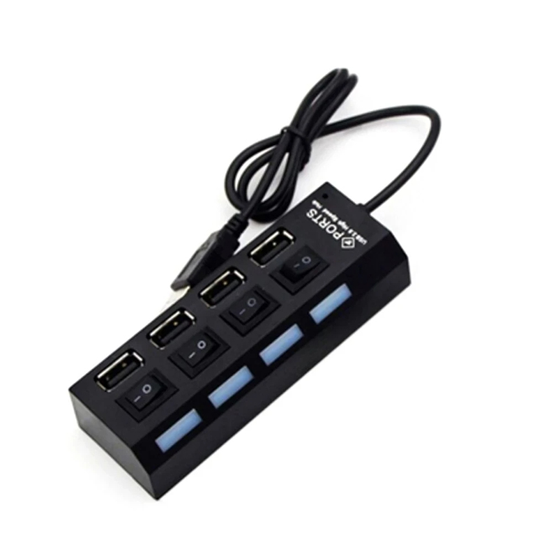 4-Ports USB 2.0 Hub Extension  – Laptop Accessories Hub Bewertung und Preis