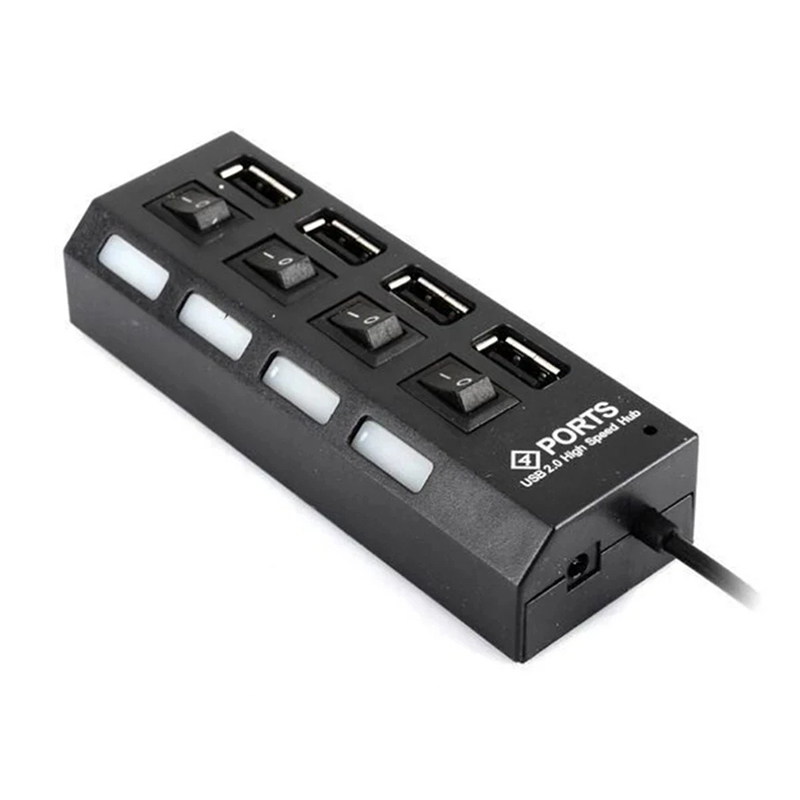 4-Ports USB 2.0 Hub Extension  – Laptop Accessories Hub Bewertung und Preis