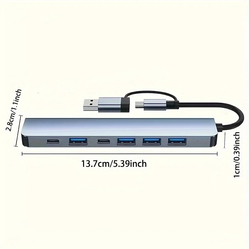 7 In 1 USB C Extender Adapter  – Laptop Accessories Hub Bewertung und Preis