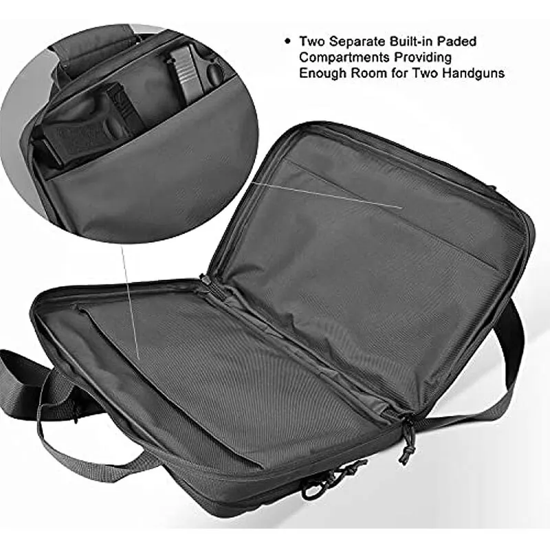 Lockable Tactical Gun Bag with – Laptop Accessories Box Bewertung und Preis