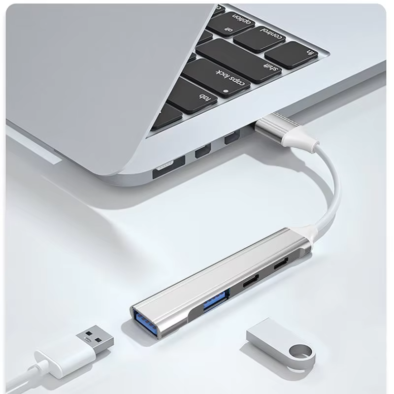 4 in 1 Aluminum Multi Splitter – Laptop Accessories Hub Bewertung und Preis