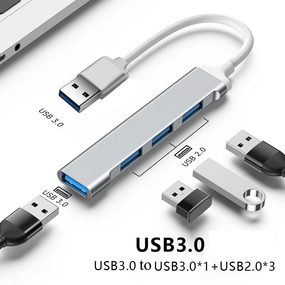 4 in 1 Aluminum Multi Splitter – Laptop Accessories Hub Bewertung und Preis