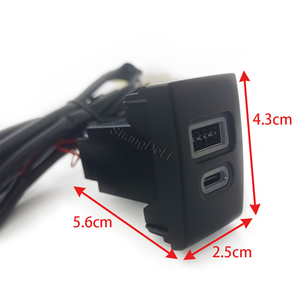 1PC Car Charger Socket QC3.0 D – Usb C Power Adapter Bewertung und Preis