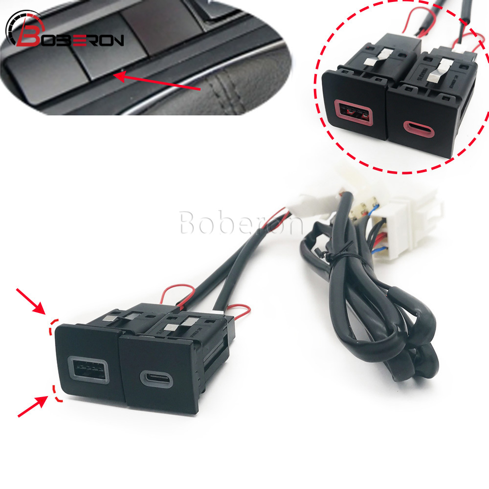 Red LED Quick Car Charger Sock – Usb C Power Adapter Bewertung und Preis