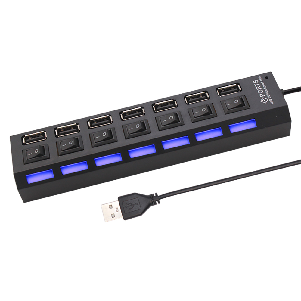 7 Port USB 2.0 Hub Splitter Fo – Laptop Accessories For Office Bewertung und Preis