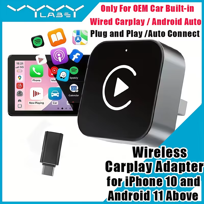 2-in-1 Wireless CarPlay Adapte – Usb C Power Adapter Bewertung und Preis