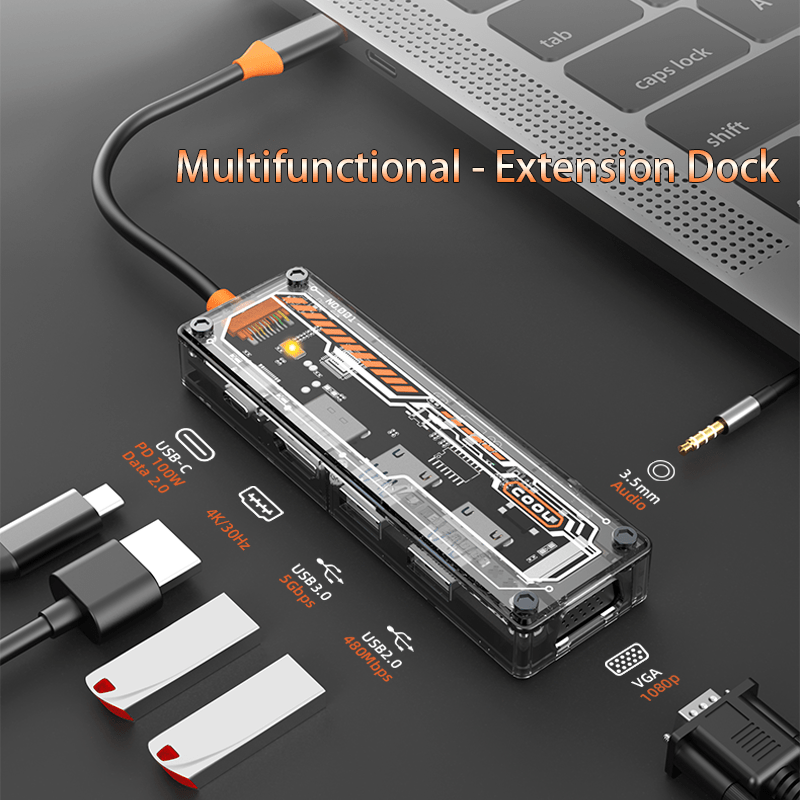 6-in-1 USB C Hub for MacBook P – Usb C Docking Hub Bewertung und Preis