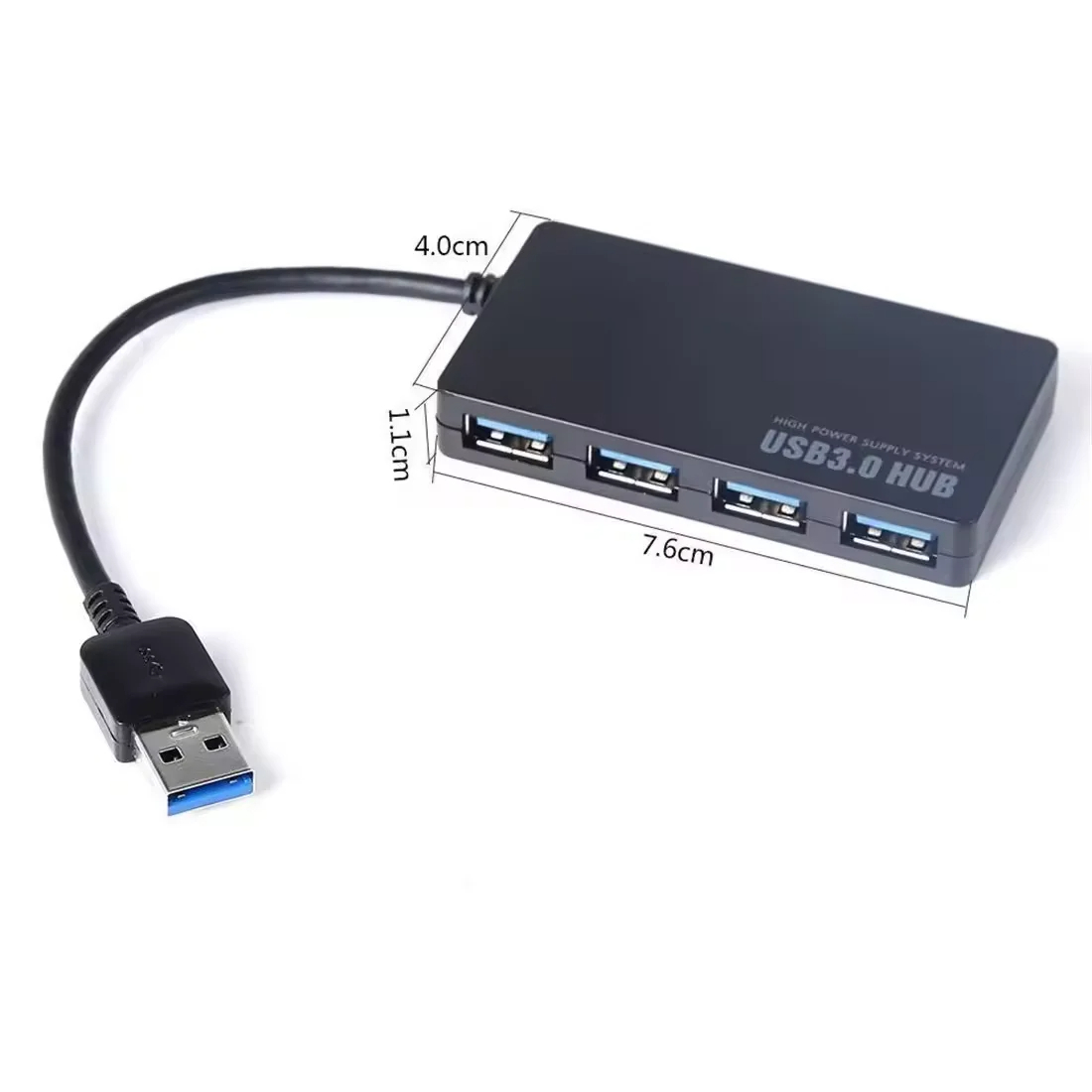 High-Speed USB 2.0 Hub 4-Port  – Laptop Accessories Hub Bewertung und Preis