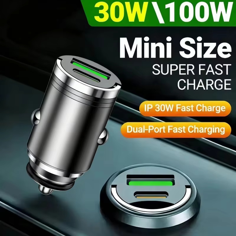 100W PD USB Car Charger Lighte – Usb C Power Adapter Bewertung und Preis