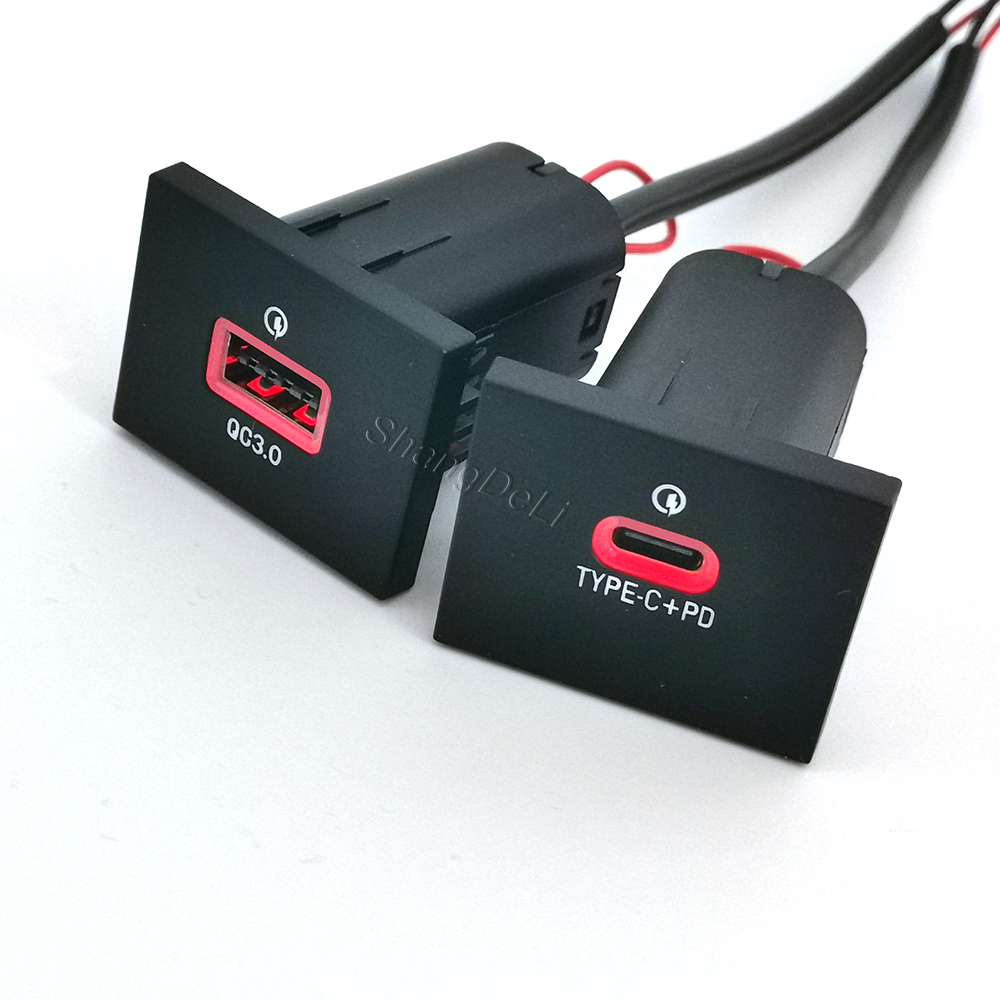 1PC Fit  For Ford Focus 2004-2 – Usb C Power Adapter Bewertung und Preis