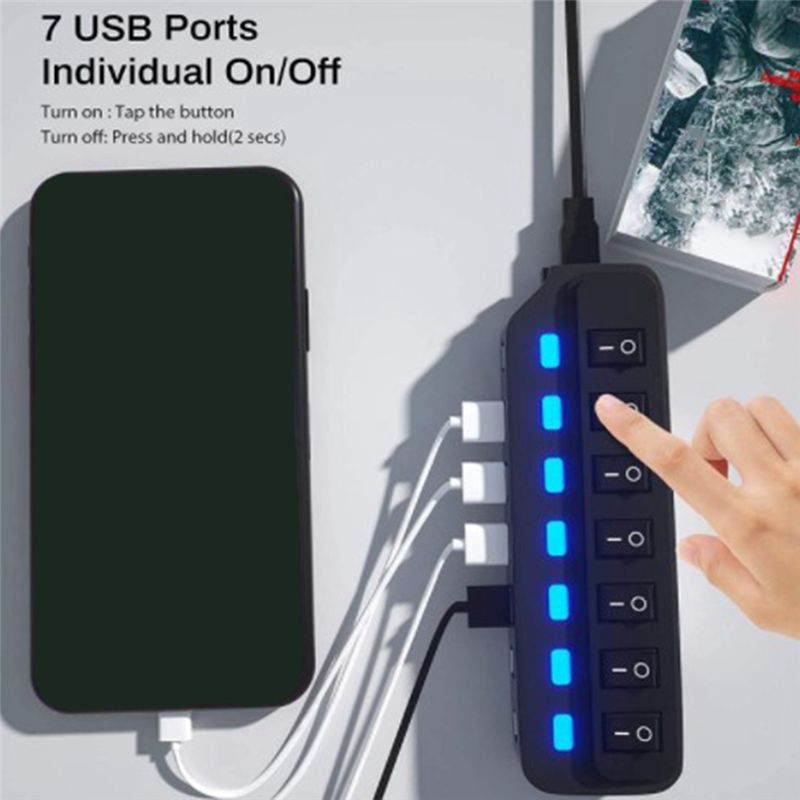 A64I USB Hub 2.0 USB Splitter  – Laptop Accessories Hub Bewertung und Preis