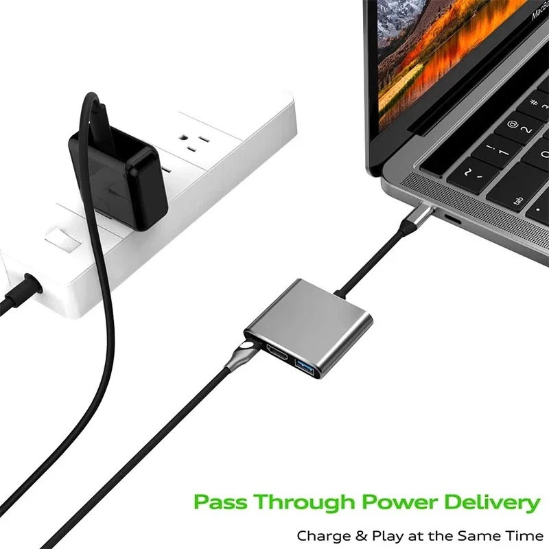 USB C HUB 3in1 Type C 3.0 to H – Usb C Docking Hub Bewertung und Preis