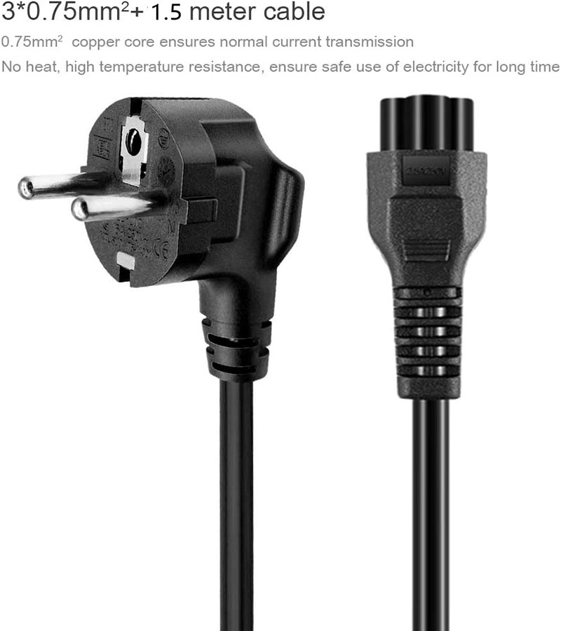 1.5M EU Universal Laptop 3-pin – Laptop Lock Cable Bewertung und Preis