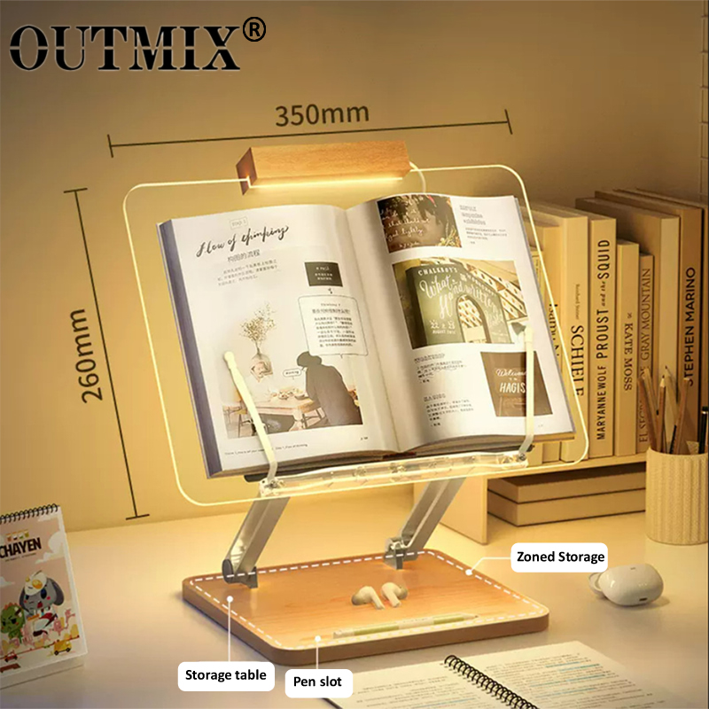 Wooden Reading Stand with Ligh – Laptop Accessories For Office Bewertung und Preis