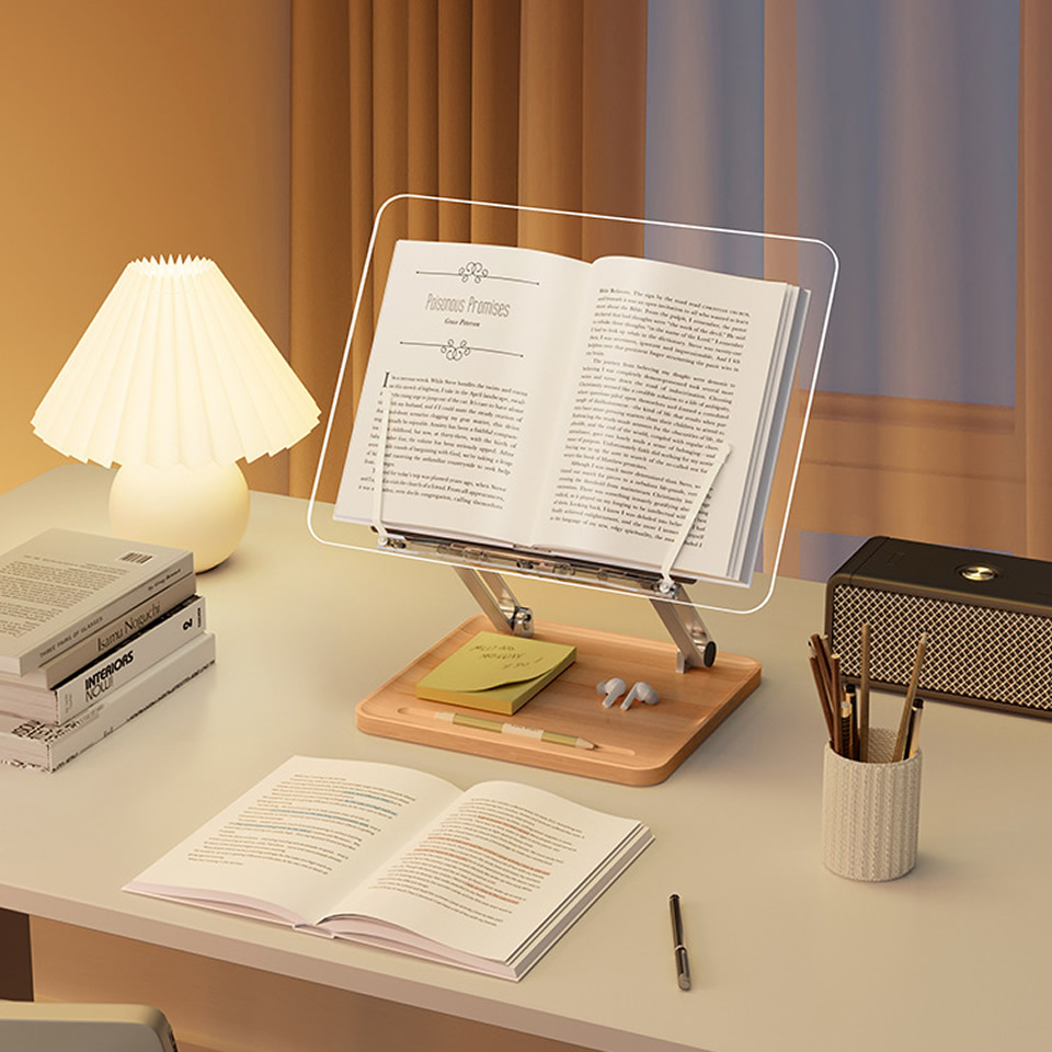 Wooden Reading Stand with Ligh – Laptop Accessories For Office Bewertung und Preis