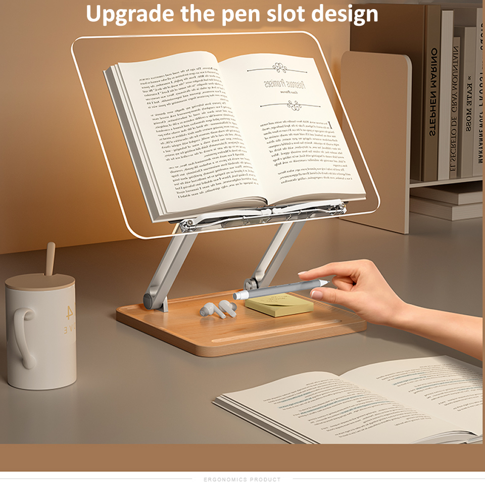 Wooden Reading Stand with Ligh – Laptop Accessories For Office Bewertung und Preis