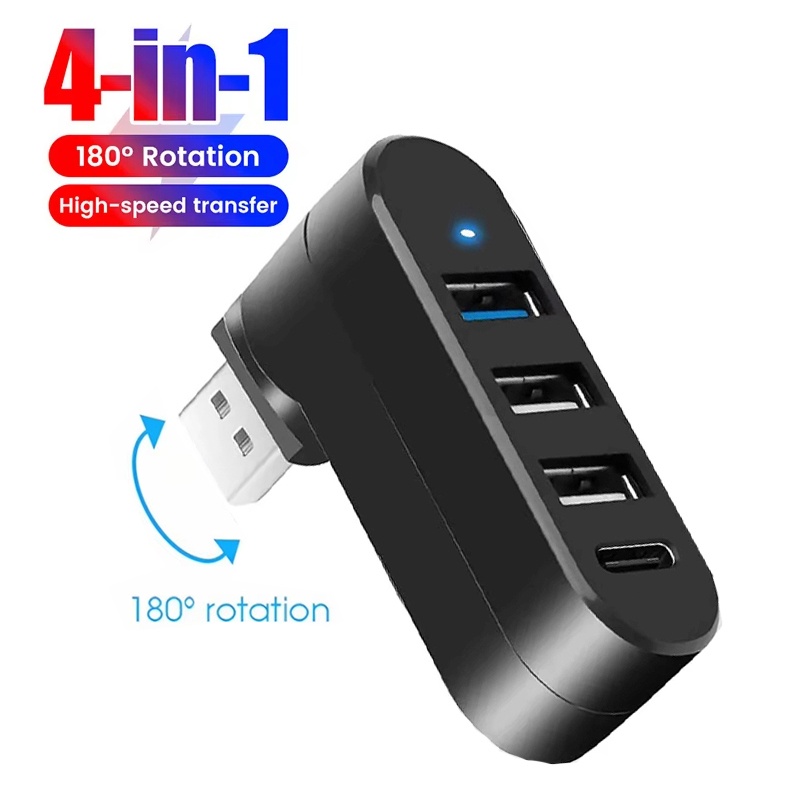 4 Port Multi USB 2.0 HUB Mini  – Laptop Accessories Hub Bewertung und Preis