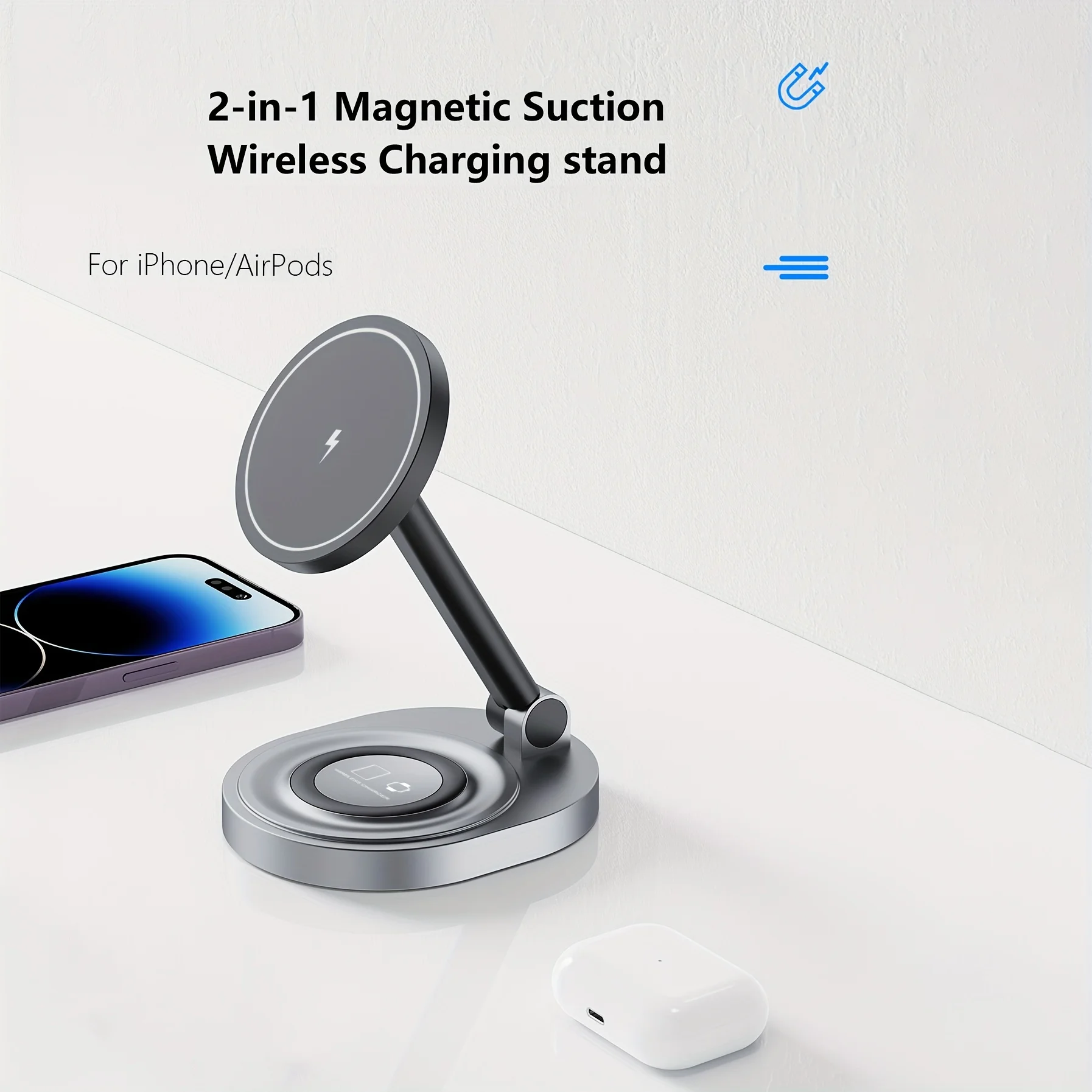 2 In 1 Magnetic Wireless Charg – Usb C Docking Hub Bewertung und Preis