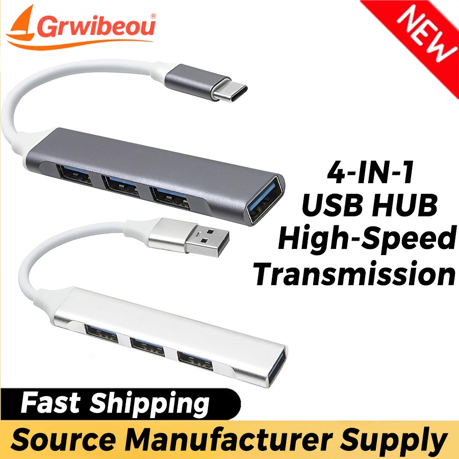 4 in 1 USB HUB USB-C HUB 4 Por – Mac Laptop Accessories Bewertung und Preis