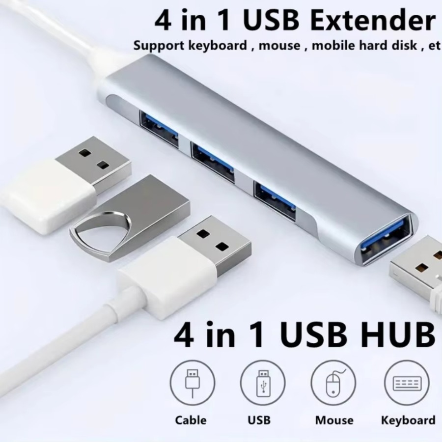 4 in 1 USB HUB USB-C HUB 4 Por – Mac Laptop Accessories Bewertung und Preis