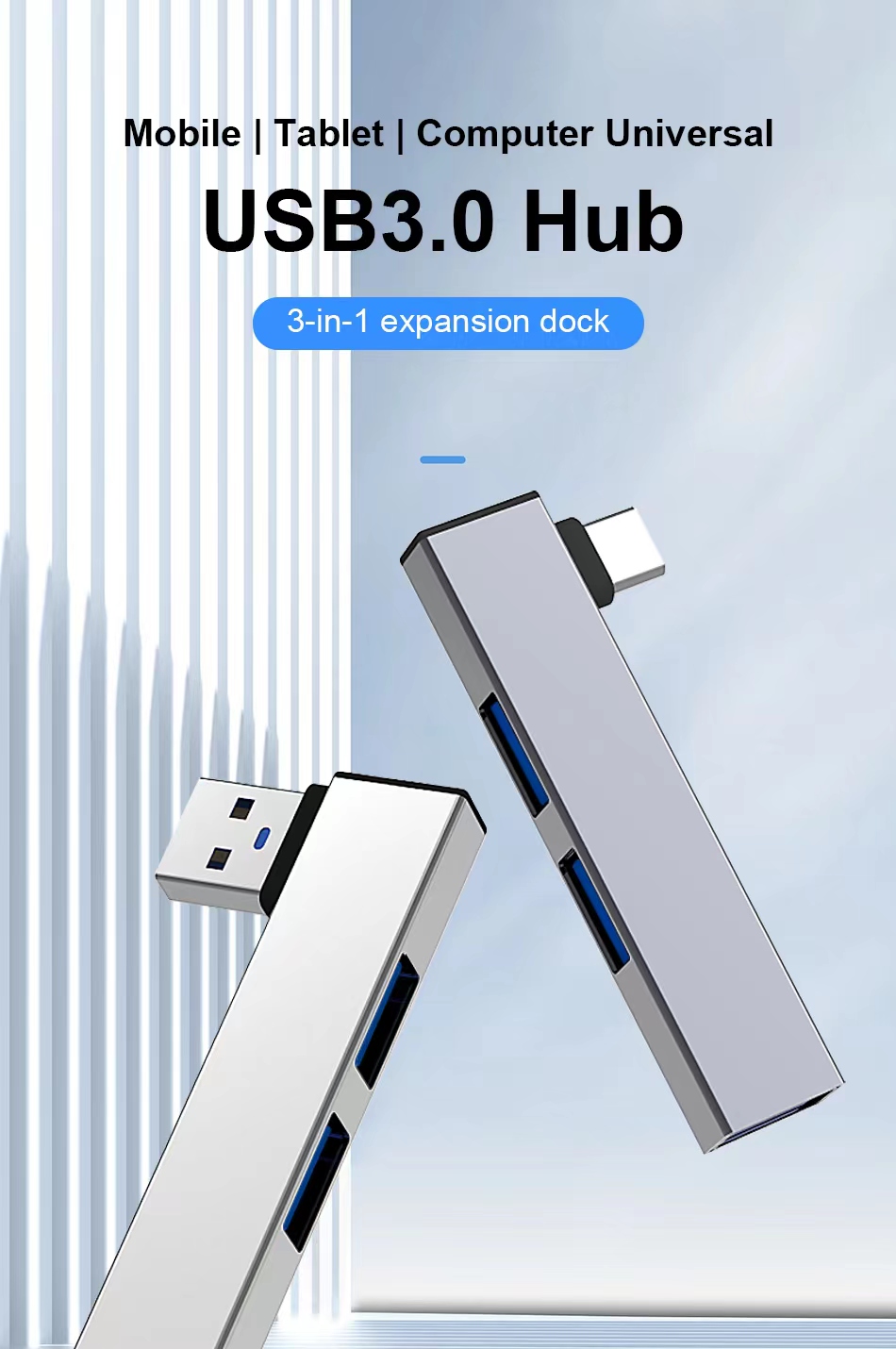 USB C HUB 3.0 Type C 3.1 3 Por – Mac Laptop Accessories Bewertung und Preis