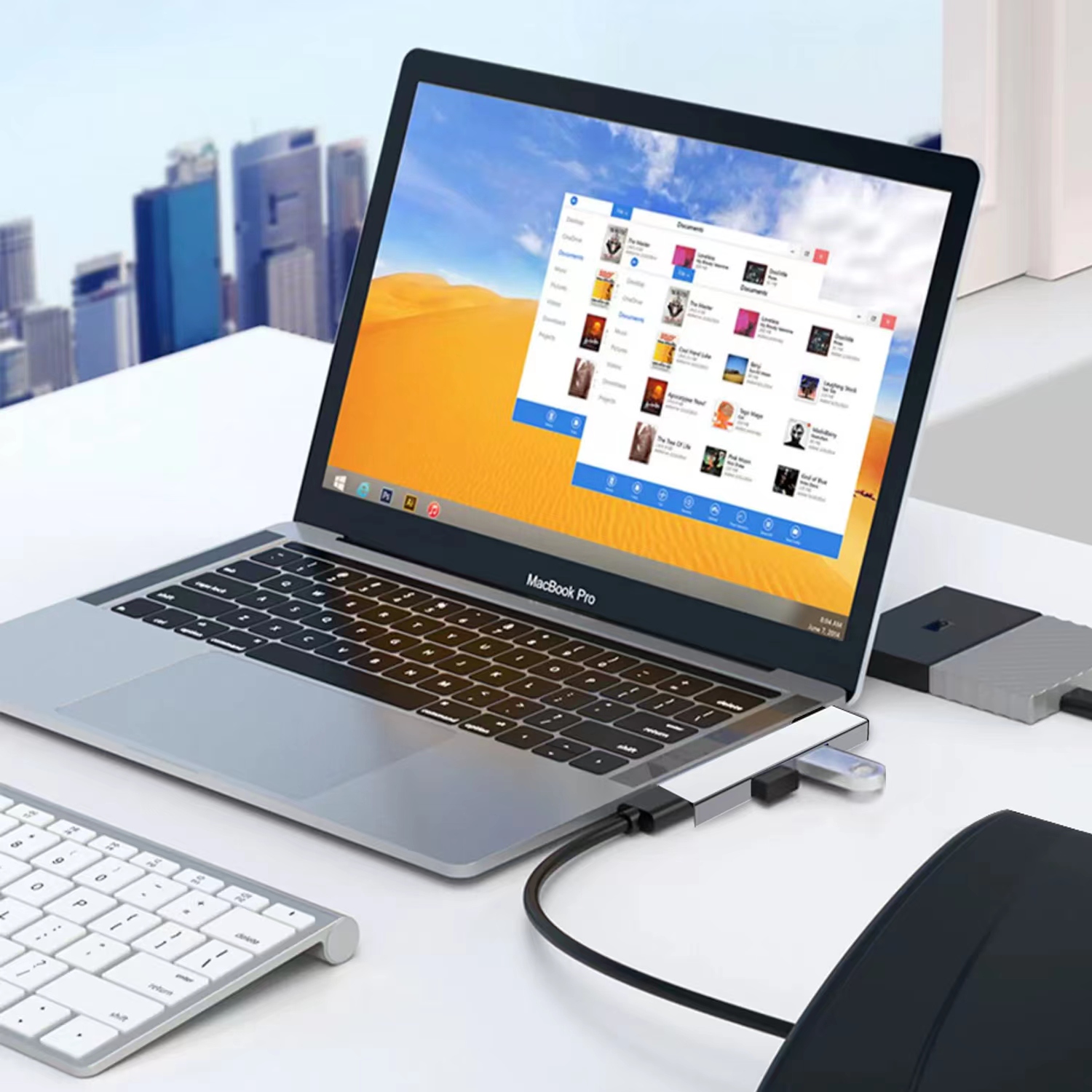 USB C HUB 3.0 Type C 3.1 3 Por – Mac Laptop Accessories Bewertung und Preis