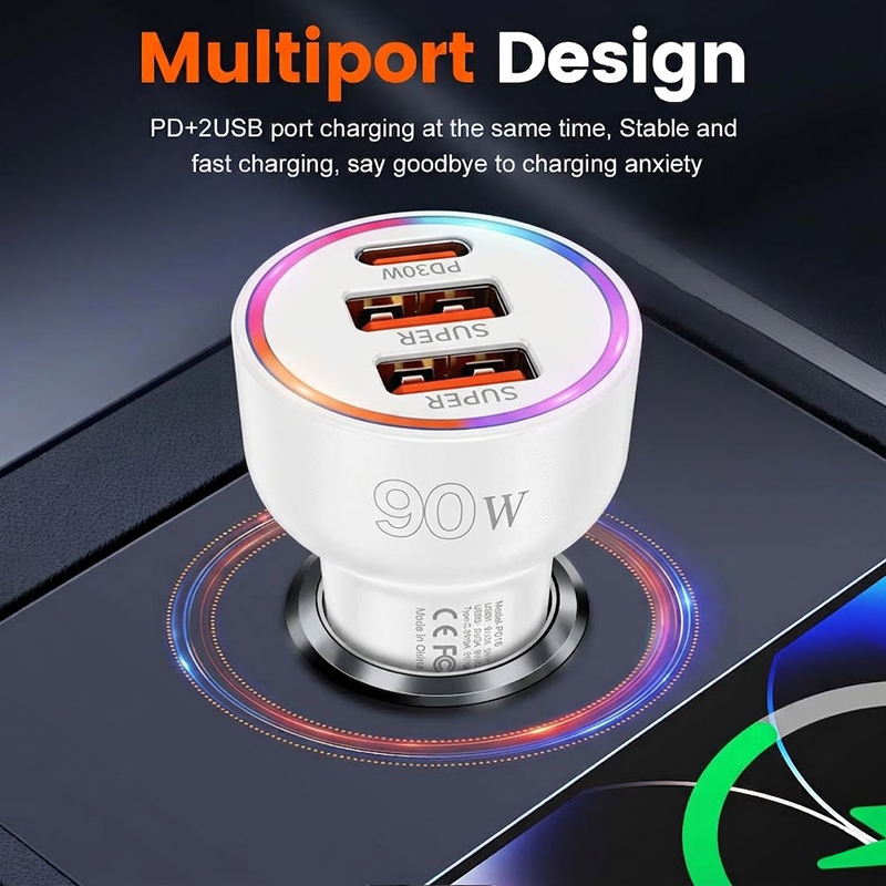 90W Car Charger Adapter with M – Usb C Power Adapter Bewertung und Preis
