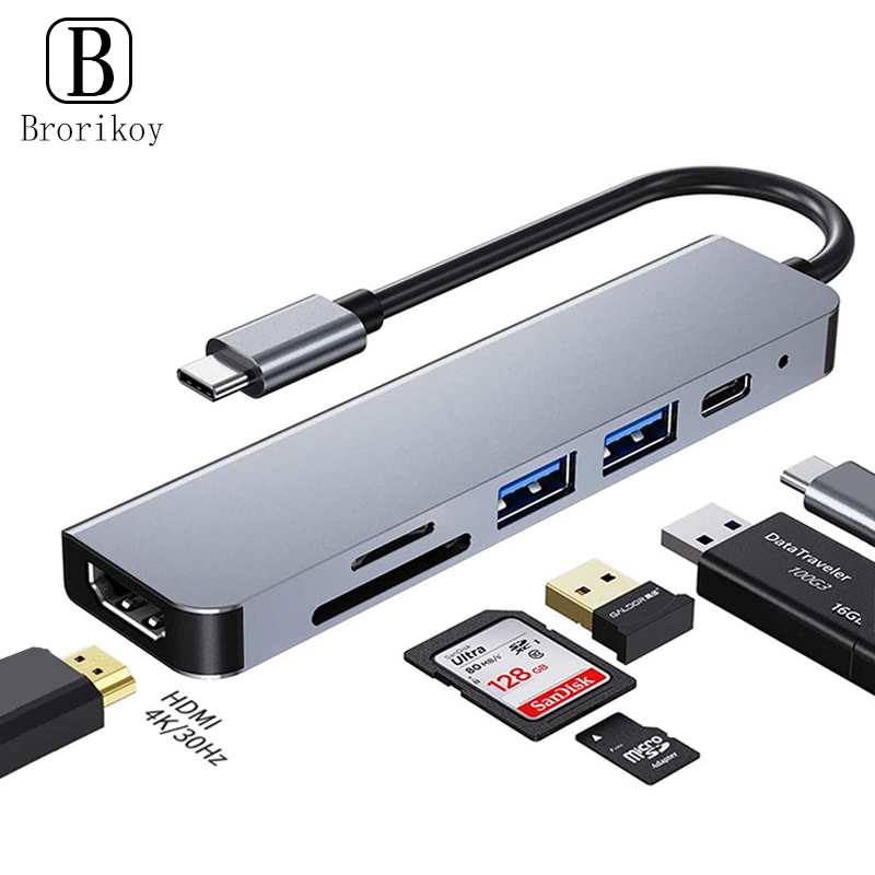 6 In 1 PD Type C Docking Stati – Usb C Docking Hub Bewertung und Preis