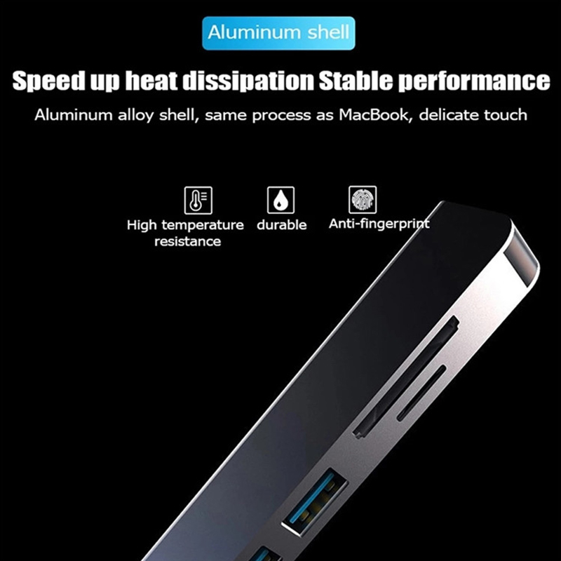 6 In 1 PD Type C Docking Stati – Usb C Docking Hub Bewertung und Preis