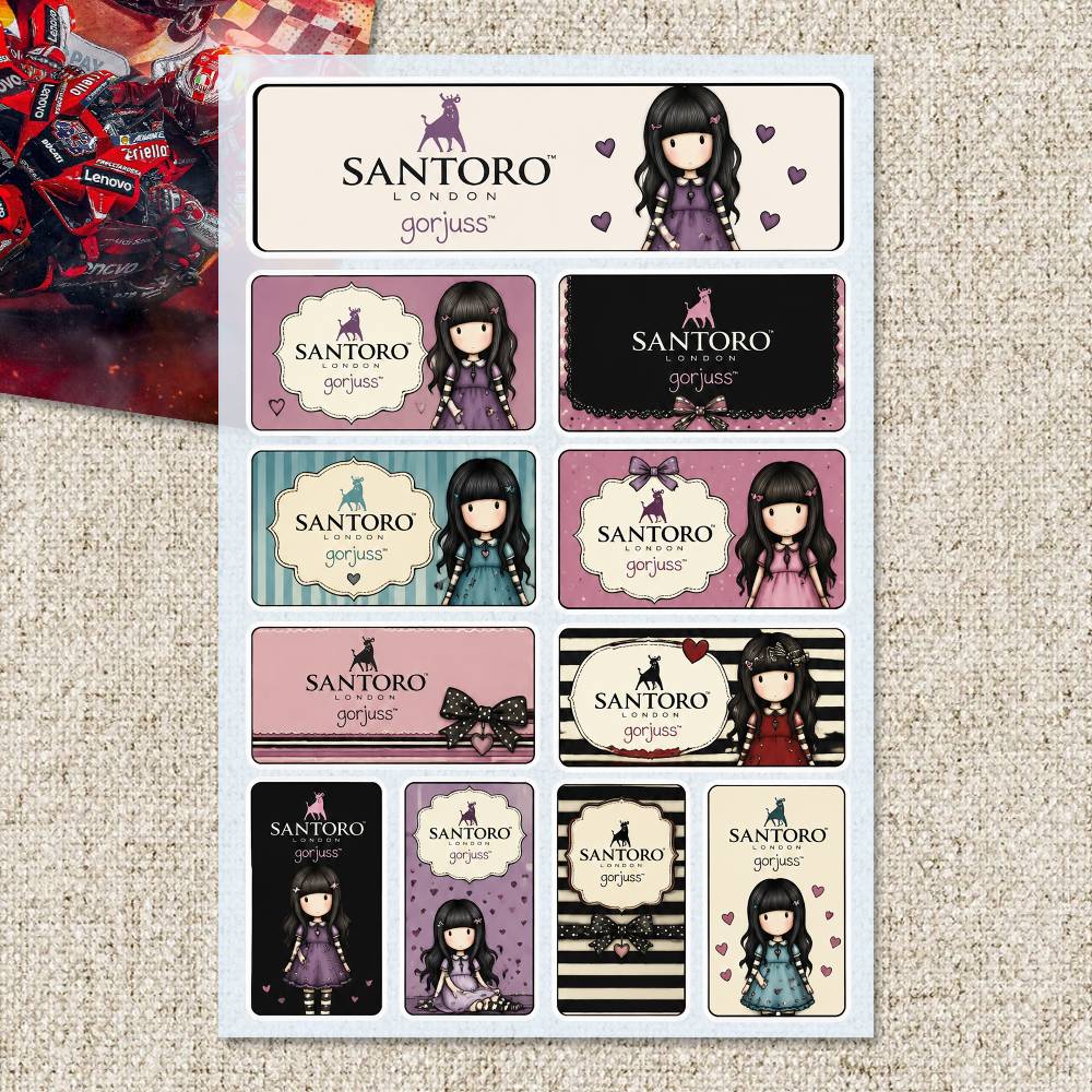 SA-ntoro Gorjuss Stickers Moto – Laptop Accessories Sa Bewertung und Preis