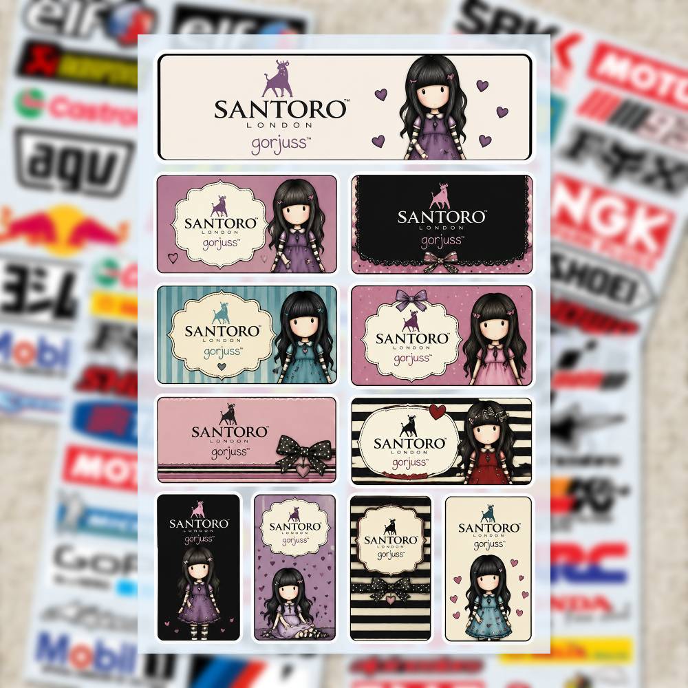 SA-ntoro Gorjuss Stickers Moto – Laptop Accessories Sa Bewertung und Preis