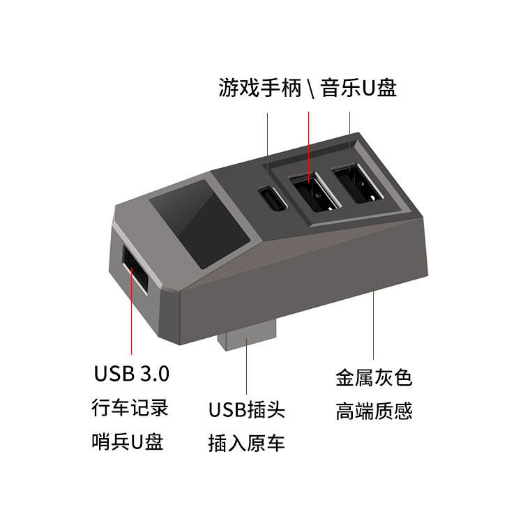 USB Hub Car Glove Box Docking  – Usb C Docking Hub Bewertung und Preis